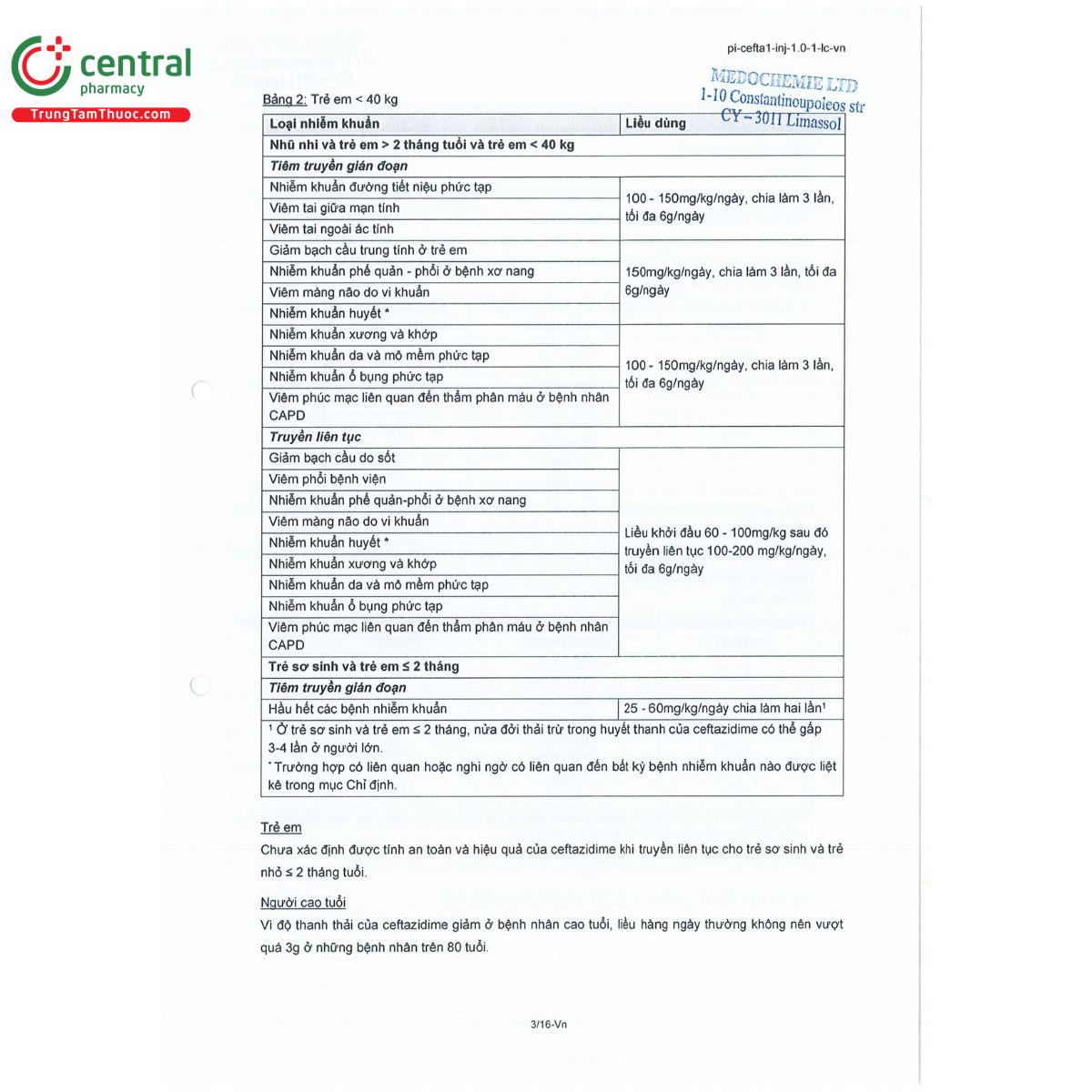 medtadime 1g 6 E2351