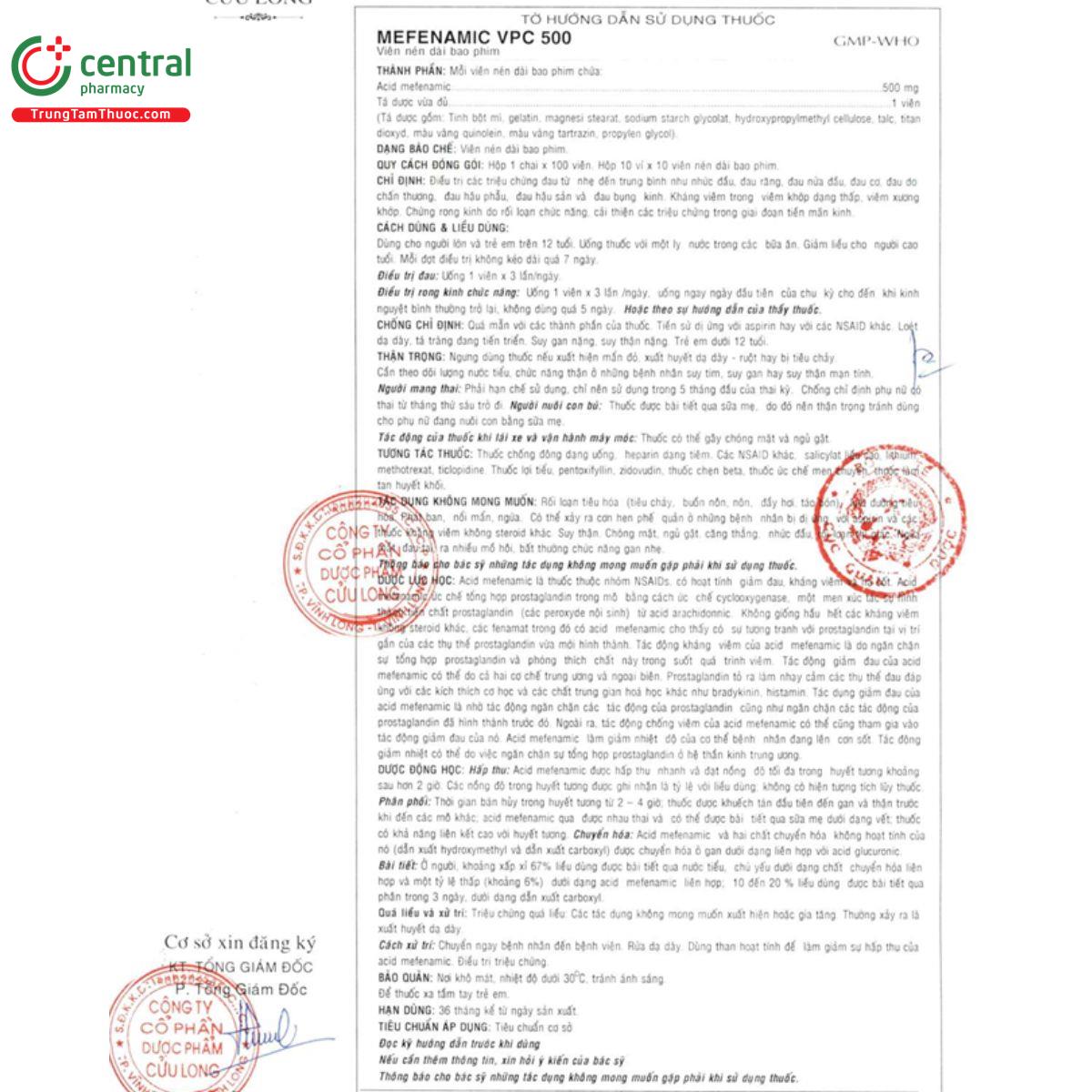 mefenamic vpc 500 1 P6626 mefenamic vpc 500 1 P6626