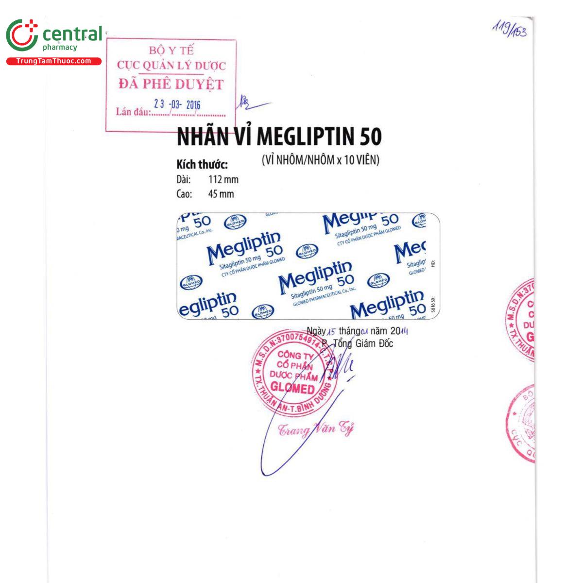 megliptin 50 3 L4666