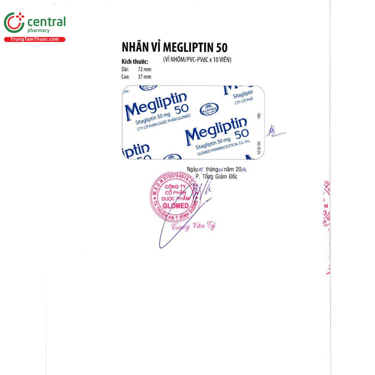 megliptin 50 6 O5753