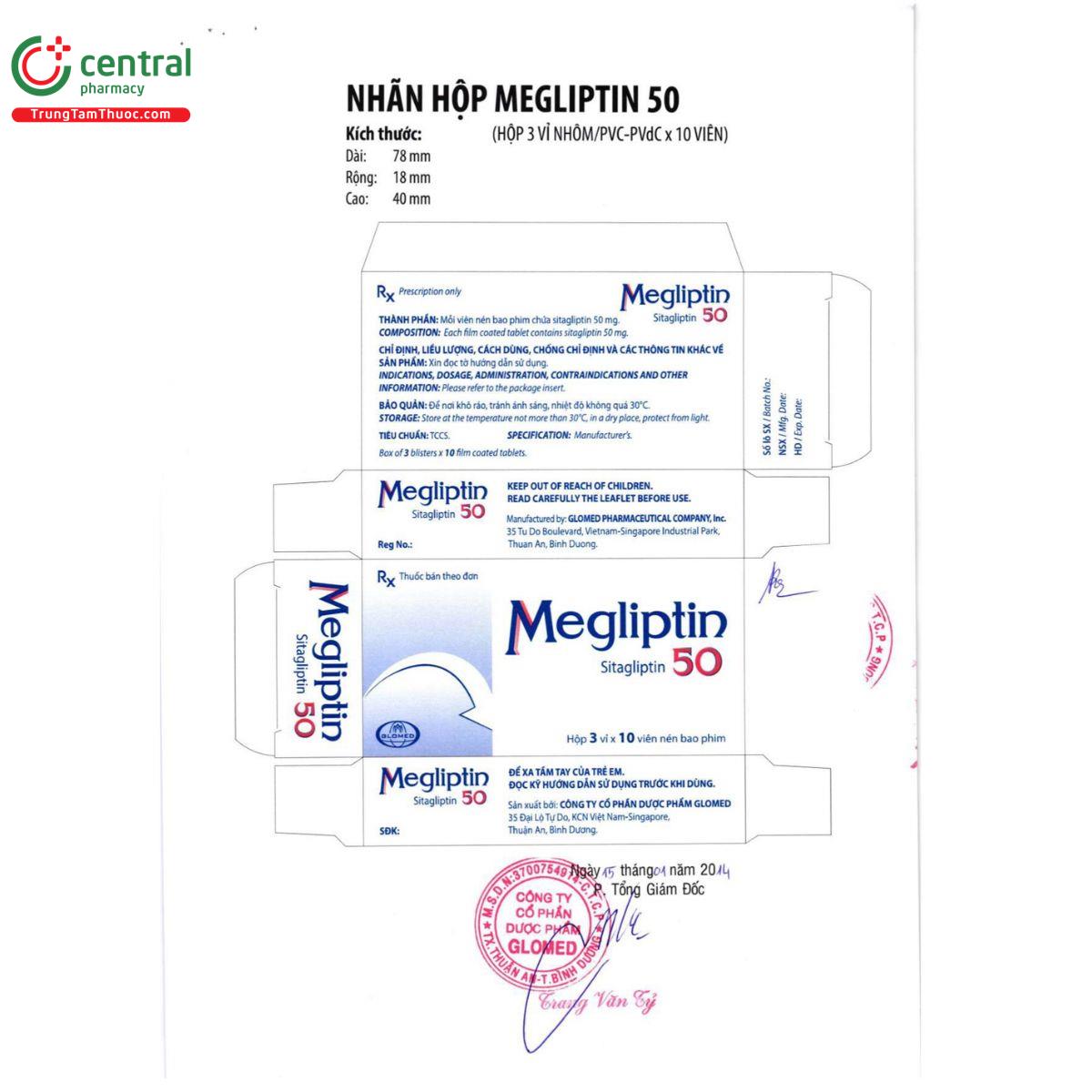 megliptin 50 7 D1556
