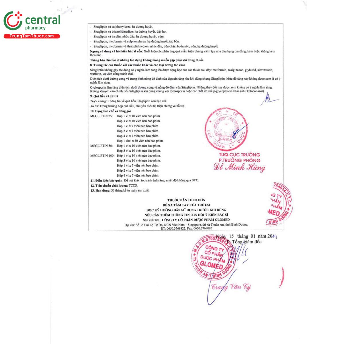 megliptin 50 9 Q6830
