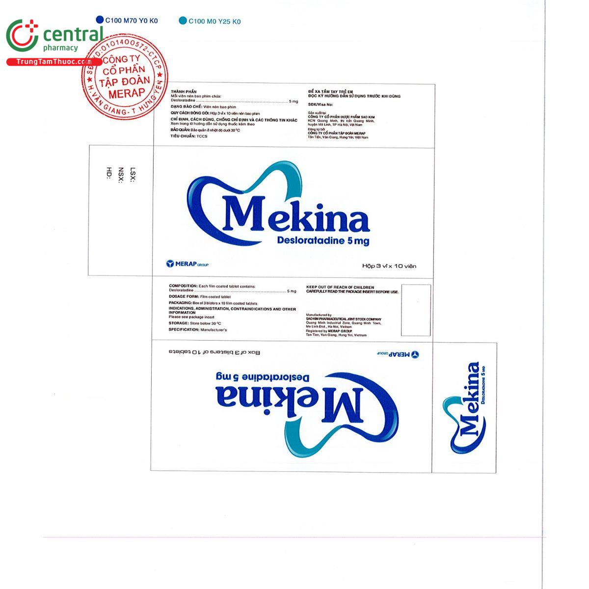 mekina 5mg L4735 mekina 5mg L4735