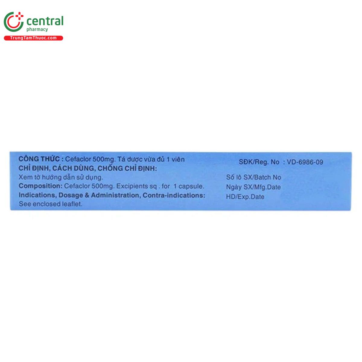 mekocefaclor 500 6 O5145