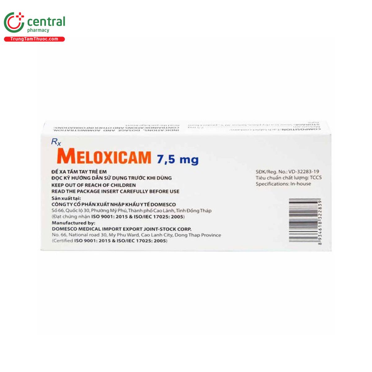 meloxicam 75 mg 3 I3710 meloxicam 75 mg 3 I3710