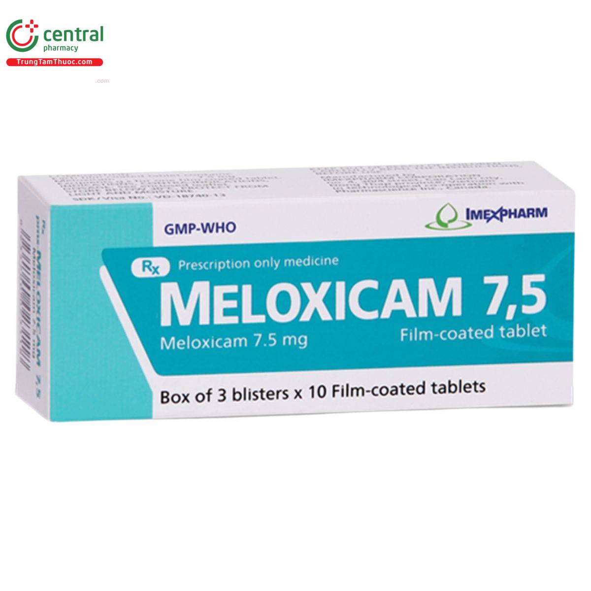 meloxicam 75mg imexpharm 1 I3012