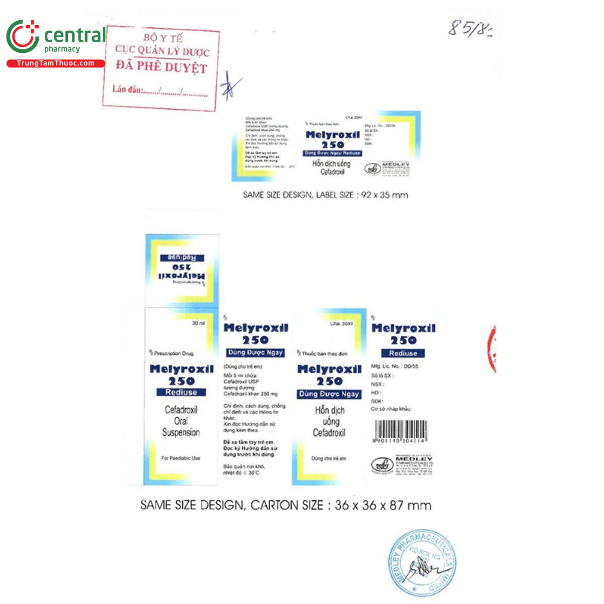 melyroxil 250 rediuse 4 A0031 melyroxil 250 rediuse 4 A0031