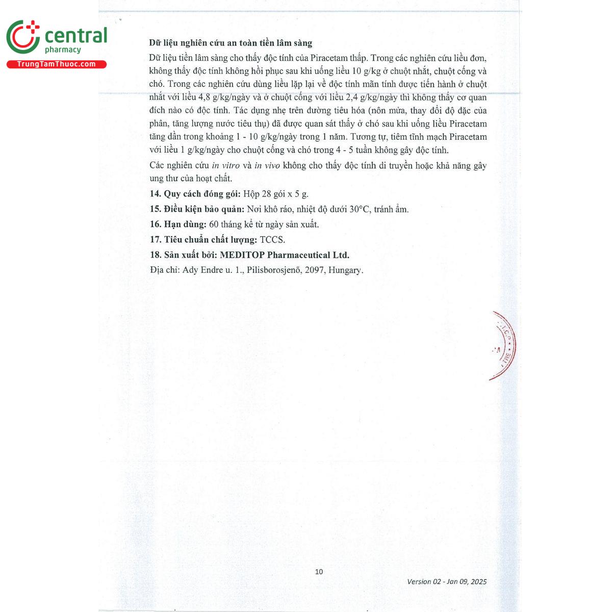 memoril 2400mg 11 J3262 memoril 2400mg 11 J3262