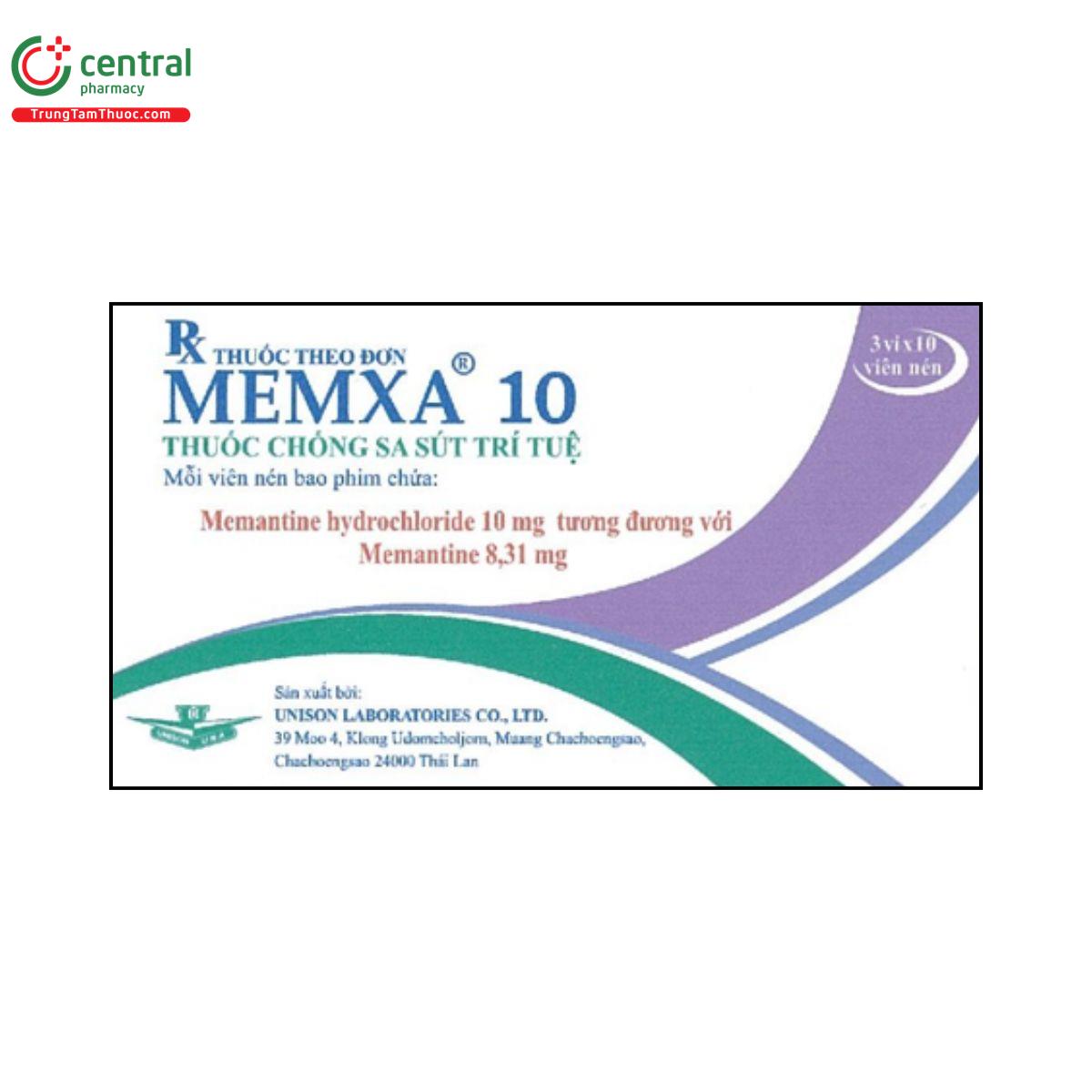 memxa 10mg 1 M4352 memxa 10mg 1 M4352