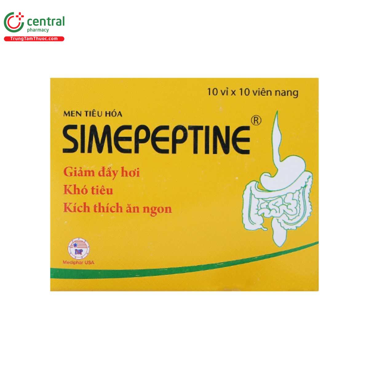 men tieu hoa simepeptine 2 F2141