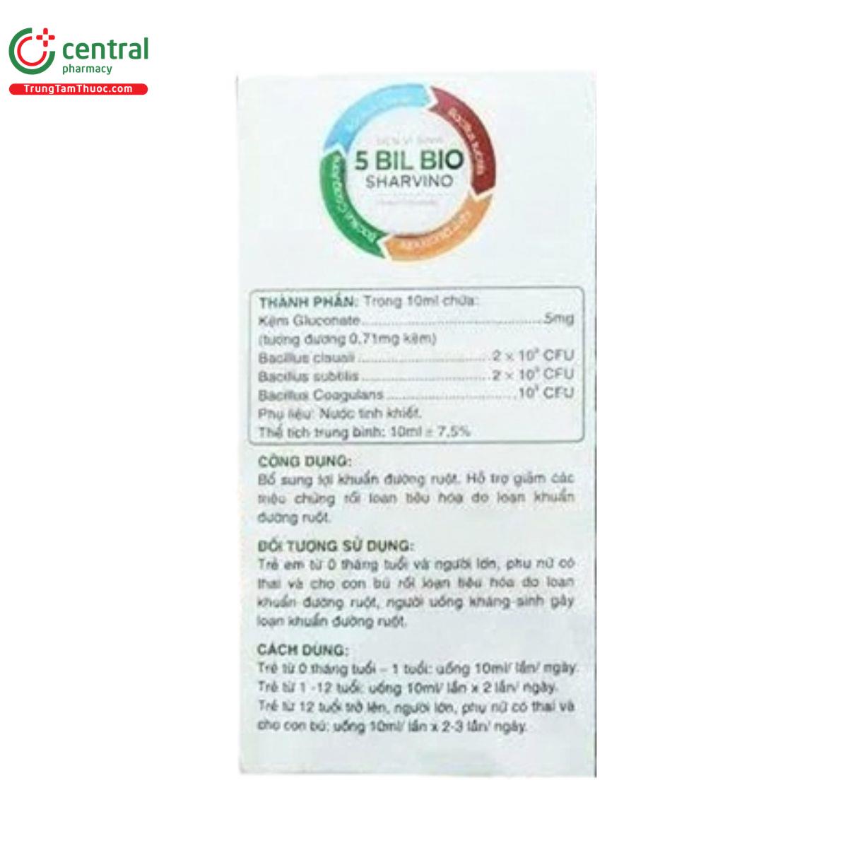men vi sinh 5 bil bio sharvino 4 T7607 men vi sinh 5 bil bio sharvino 4 T7607