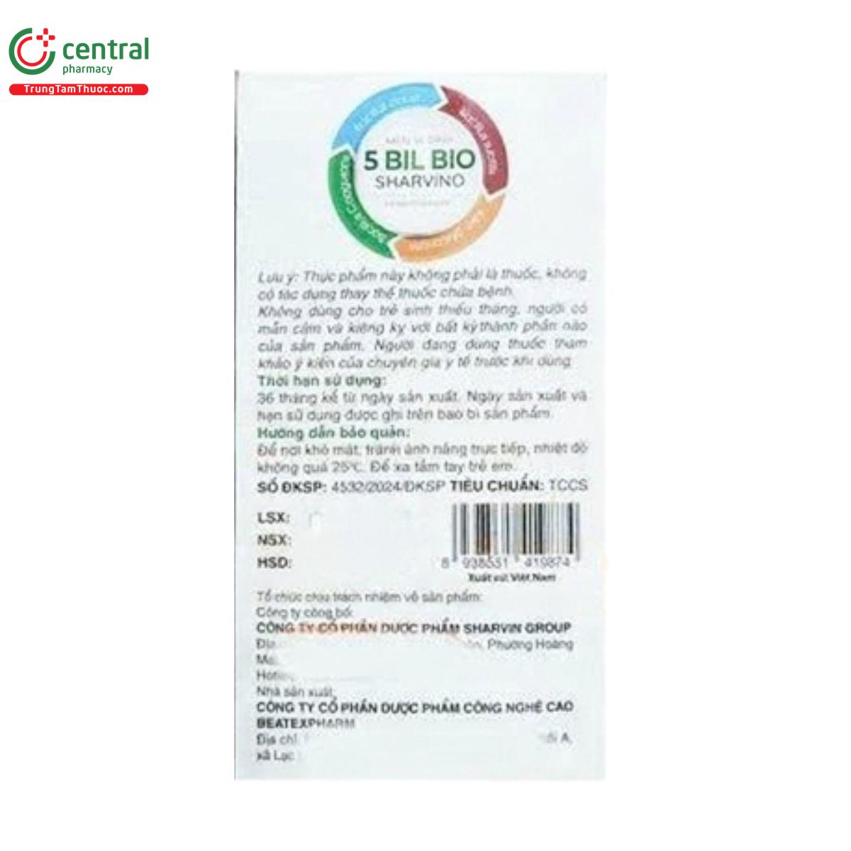 men vi sinh 5 bil bio sharvino 5 L4057 men vi sinh 5 bil bio sharvino 5 L4057