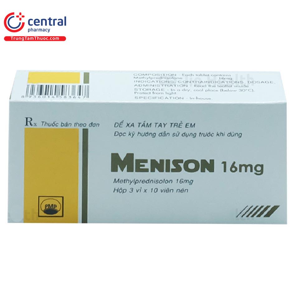[CHÍNH HÃNG] Thuốc Menison 16mg điều trị viêm khớp dạng thấp
