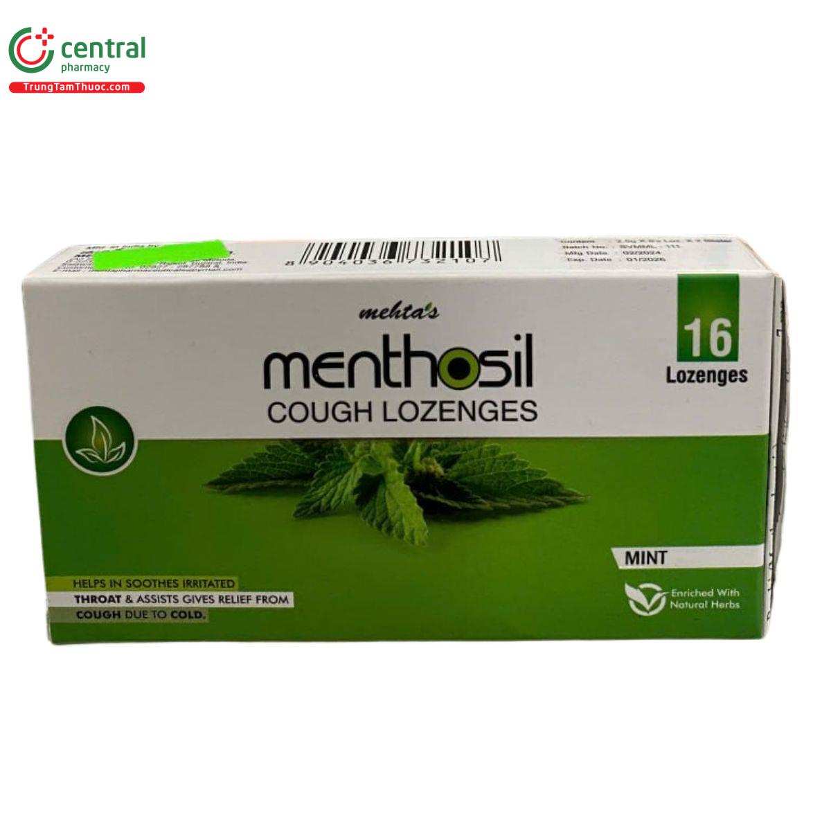 menthosil cough lozenges mint 2 K4485