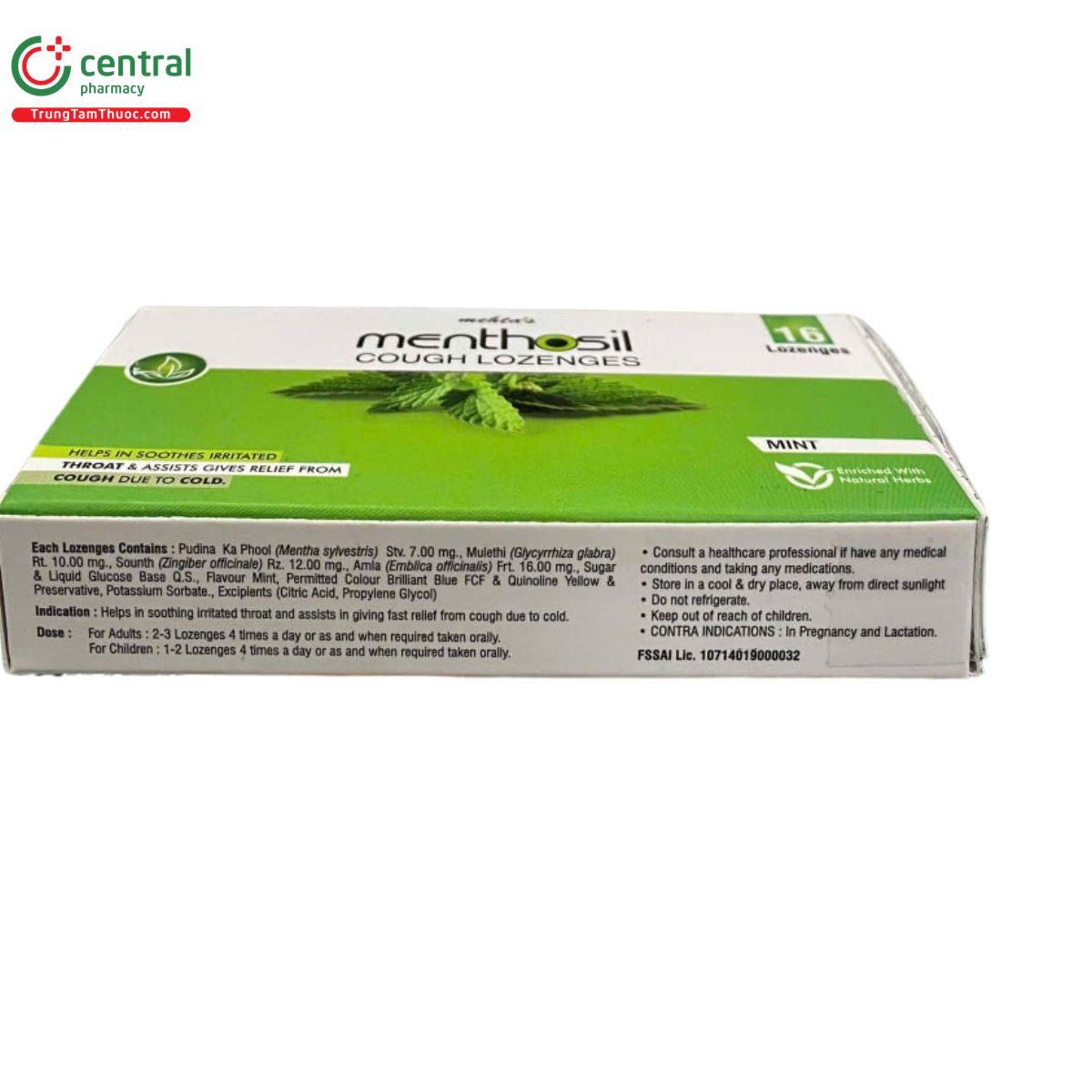 menthosil cough lozenges mint 5 I3405