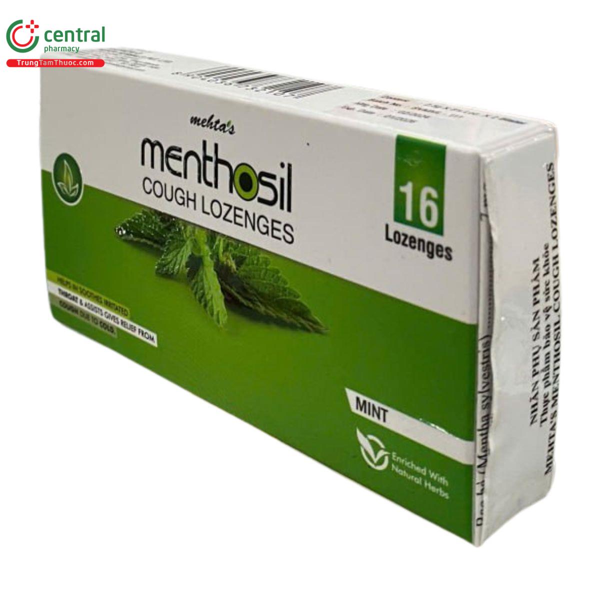 menthosil cough lozenges mint 7 V8778