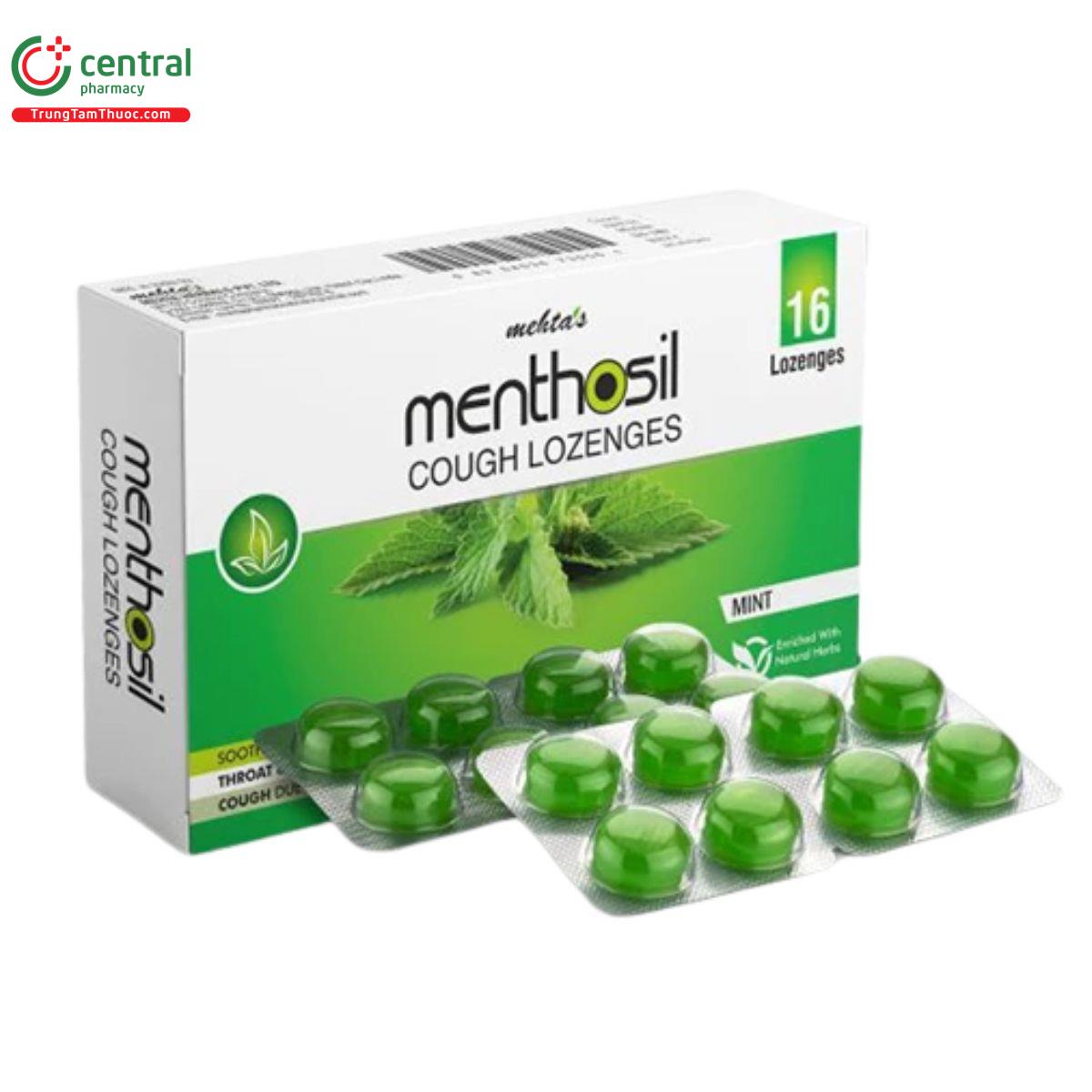 menthosil cough lozenges mint 8 U8782