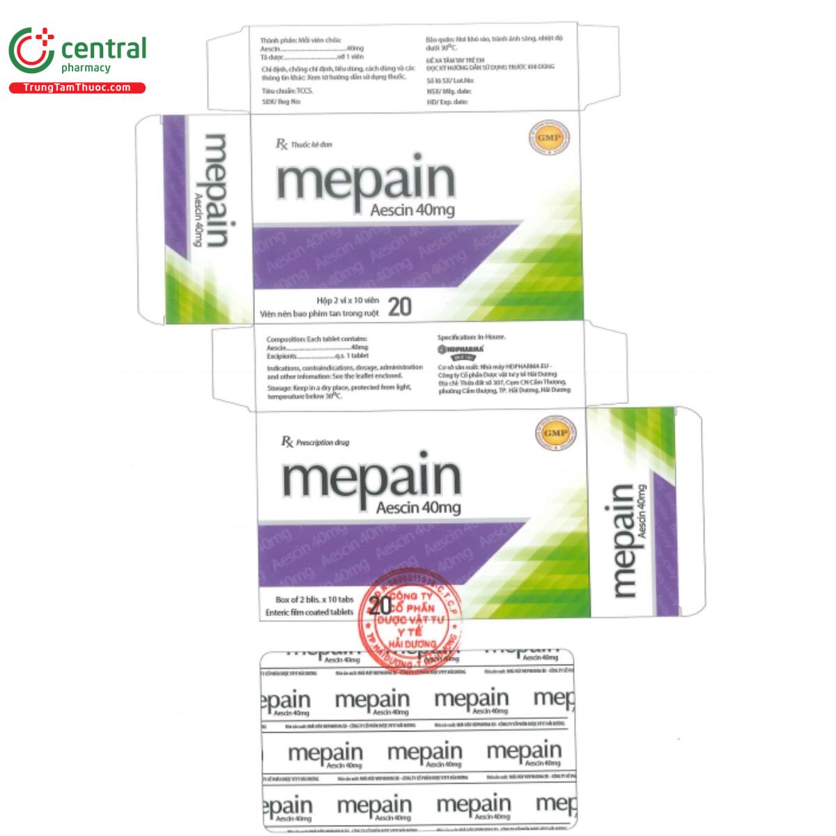 mepain 40mg 3 P6314