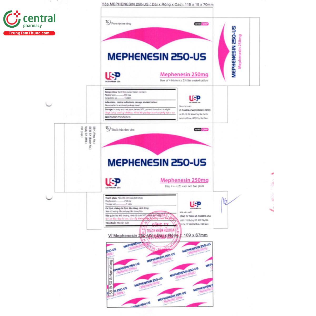 mephenesin 250 us 4 I3427 mephenesin 250 us 4 I3427