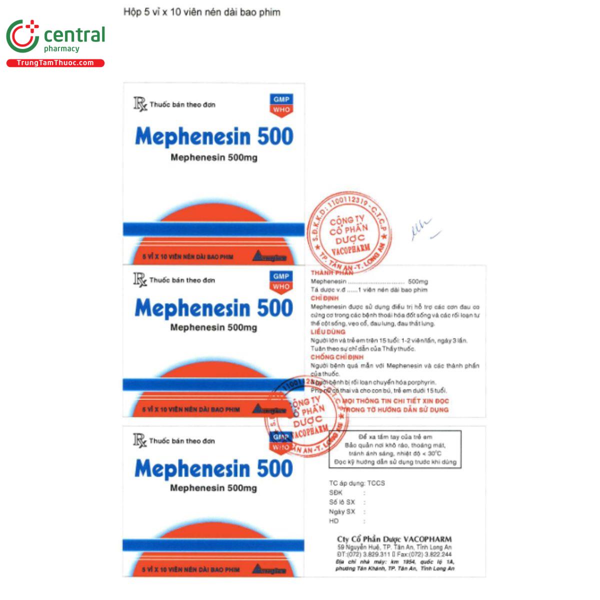 mephenesin 500 4 B0276 mephenesin 500 4 B0276
