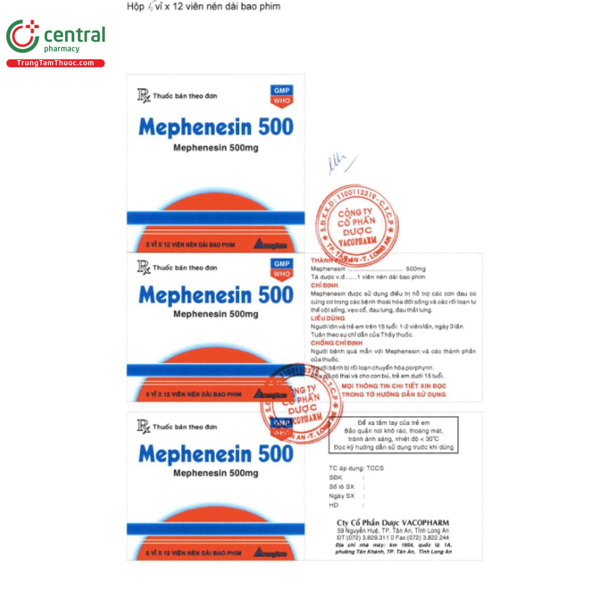 mephenesin 500 5 L4461 mephenesin 500 5 L4461