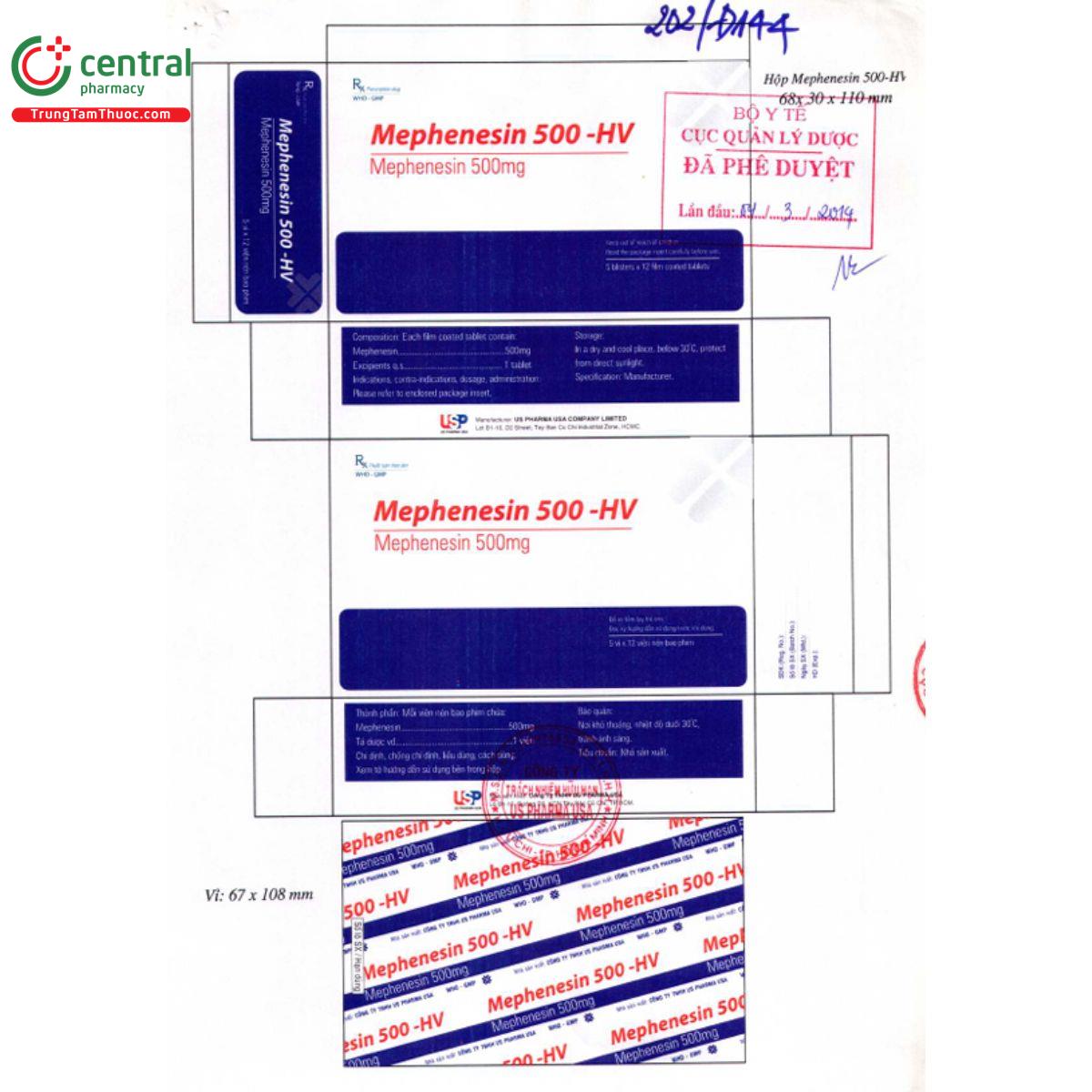 mephenesin500 hv 4 B0608 mephenesin500 hv 4 B0608