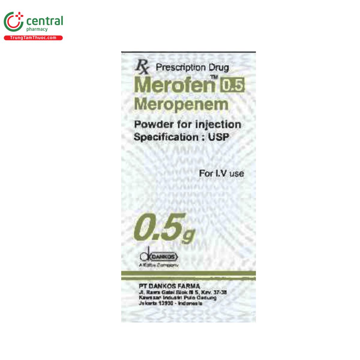 merofen 05g 2 I3045 merofen 05g 2 I3045