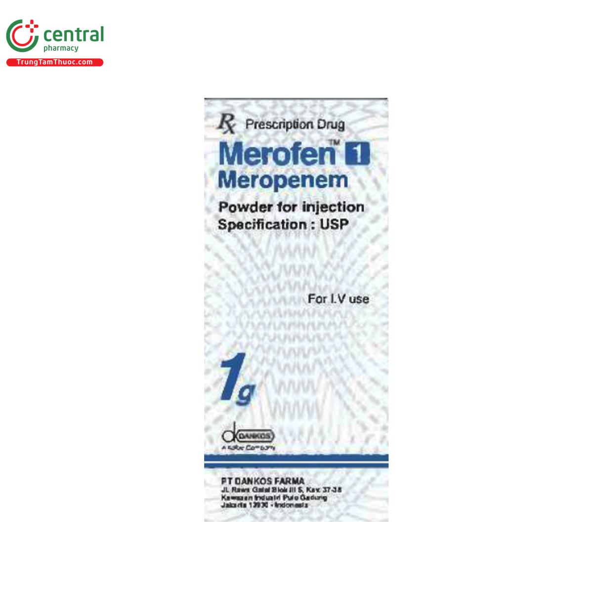 merofen 1g 2 G2686 merofen 1g 2 G2686