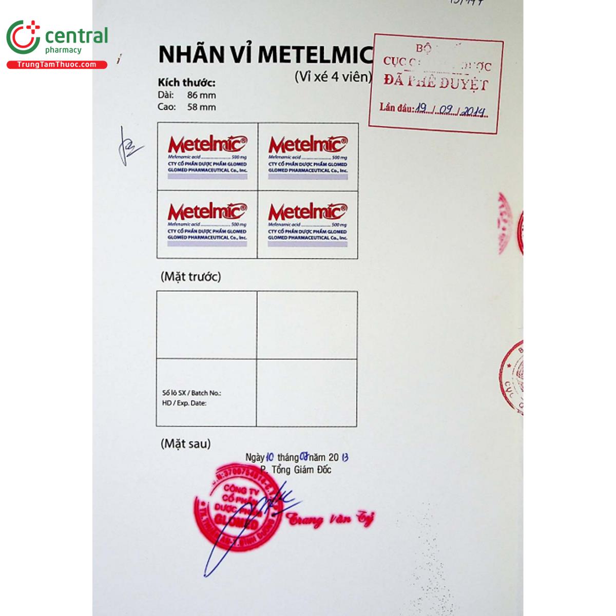 metelmic 500mg 3 Q6316 metelmic 500mg 3 Q6316