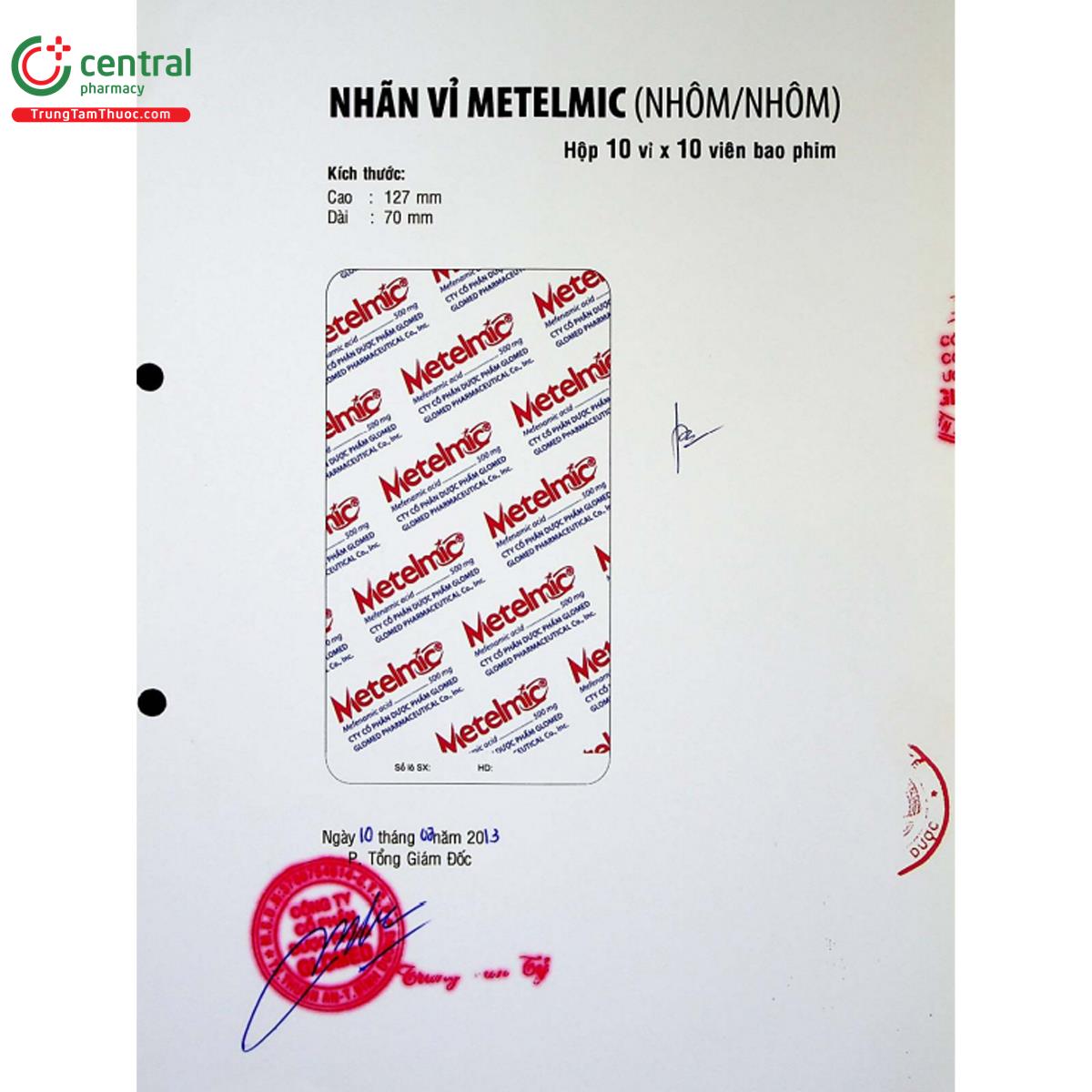 metelmic 500mg 4 N5130 metelmic 500mg 4 N5130