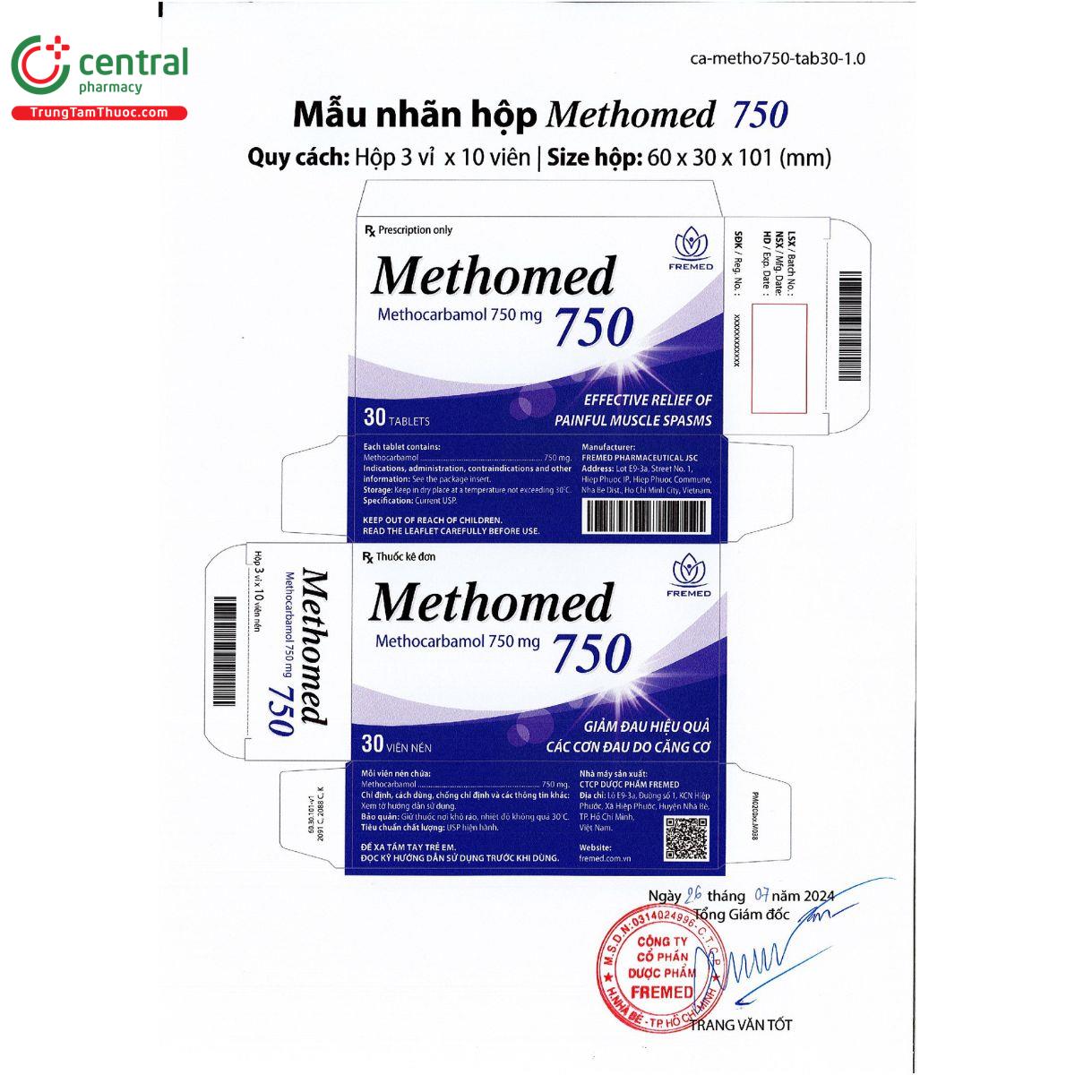 methomed 750 3 K4287 methomed 750 3 K4287