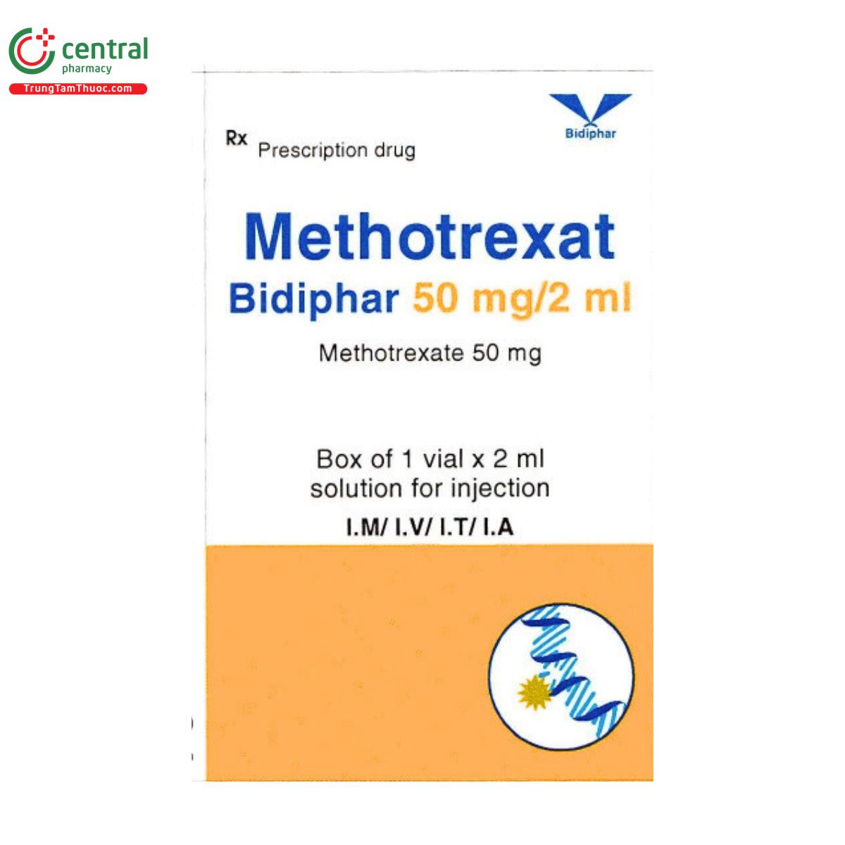 methotrexat bidiphar 50mg 2ml 4 U8226