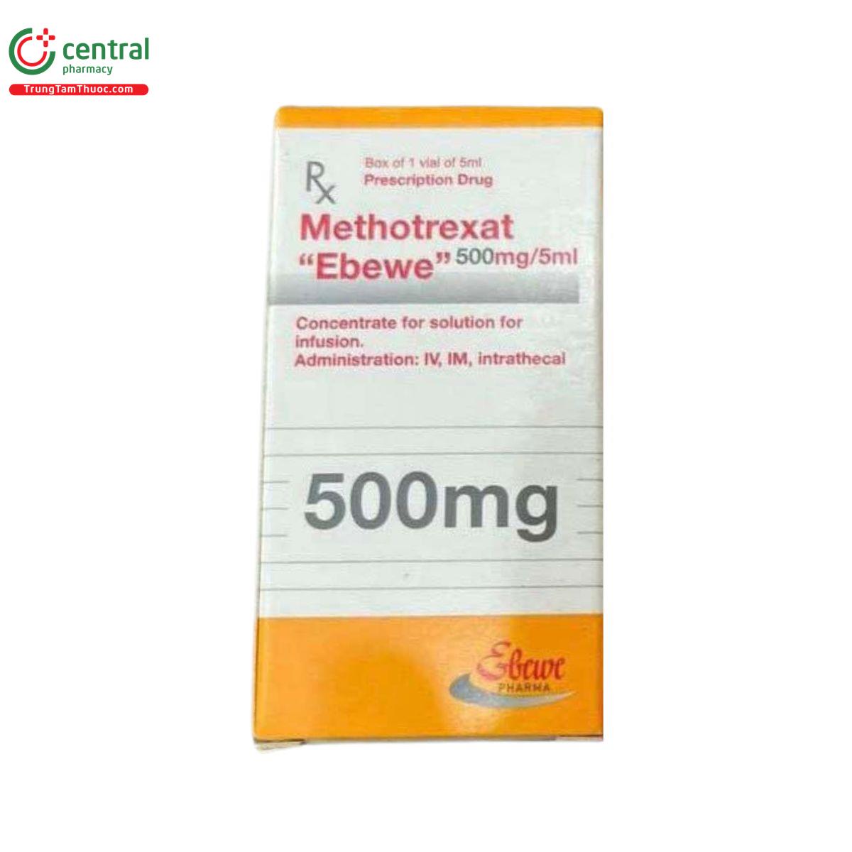 methotrexat ebewe 500mg 5ml 3 B0524