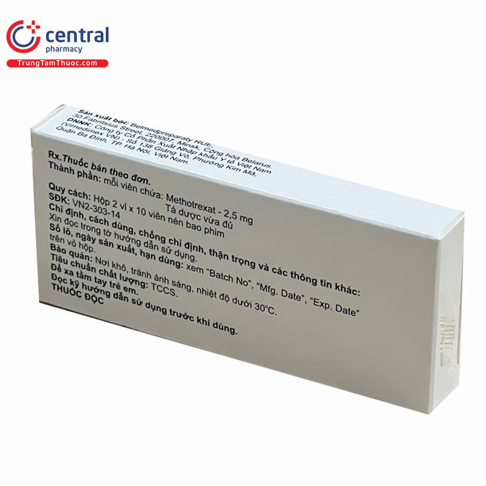 methotrexate belemed 25 mg 9 D1210