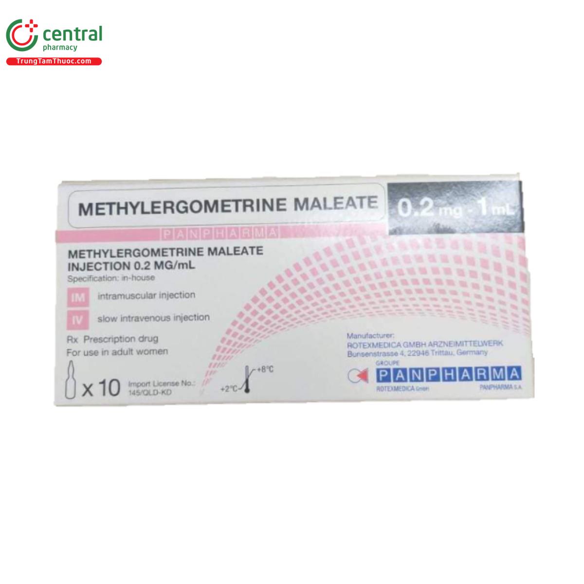 methylergometrine maleate injection 02mg 1ml 2 H3688 methylergometrine maleate injection 02mg 1ml 2 H3688