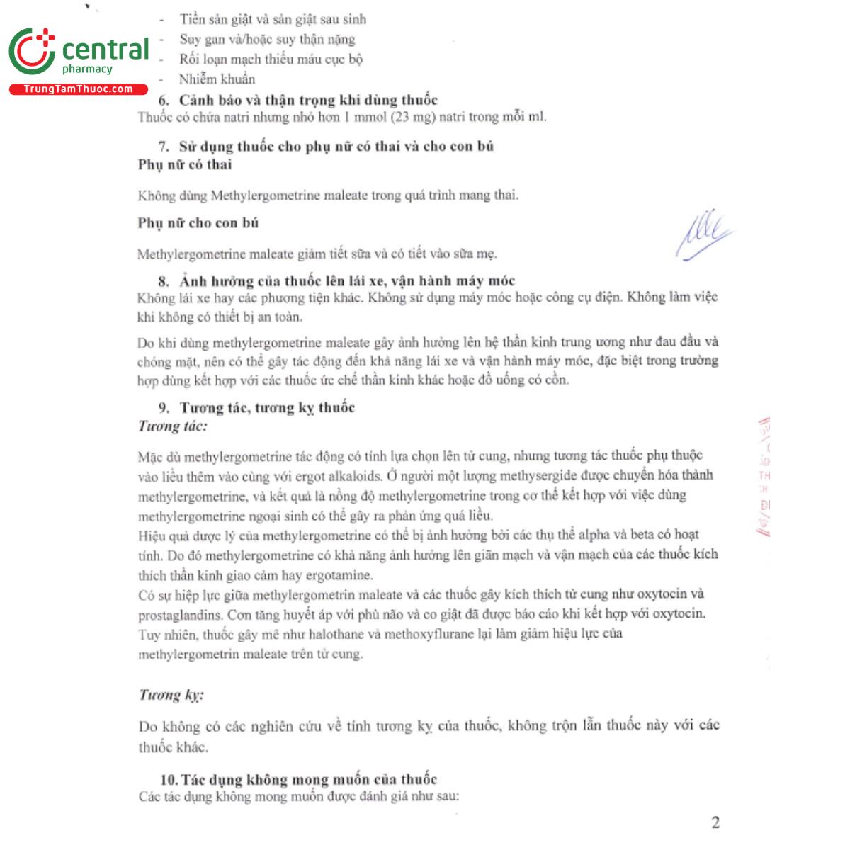 methylergometrine maleate injection 02mg 1ml 5 V8147 methylergometrine maleate injection 02mg 1ml 5 V8147