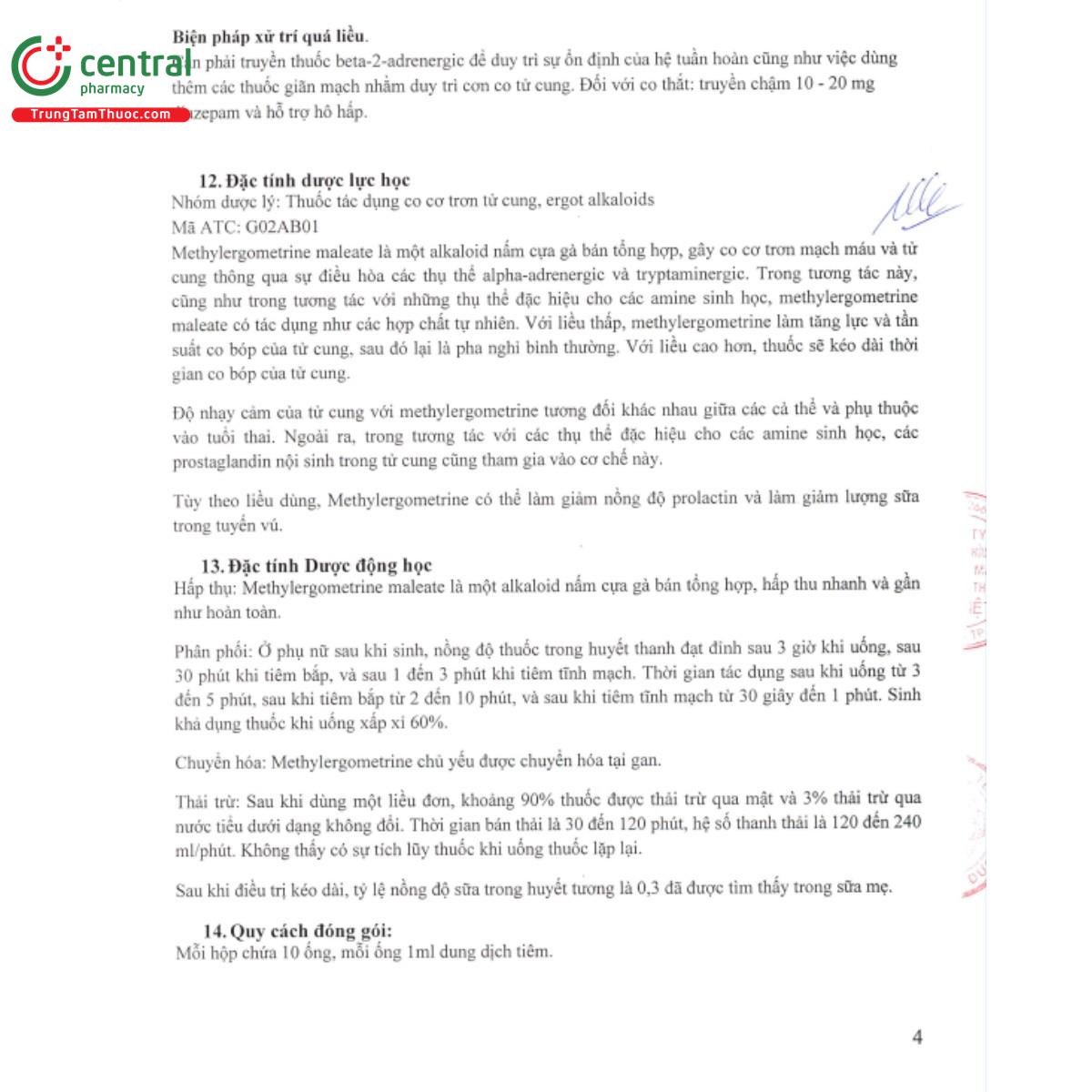 methylergometrine maleate injection 02mg 1ml 7 M5411 methylergometrine maleate injection 02mg 1ml 7 M5411