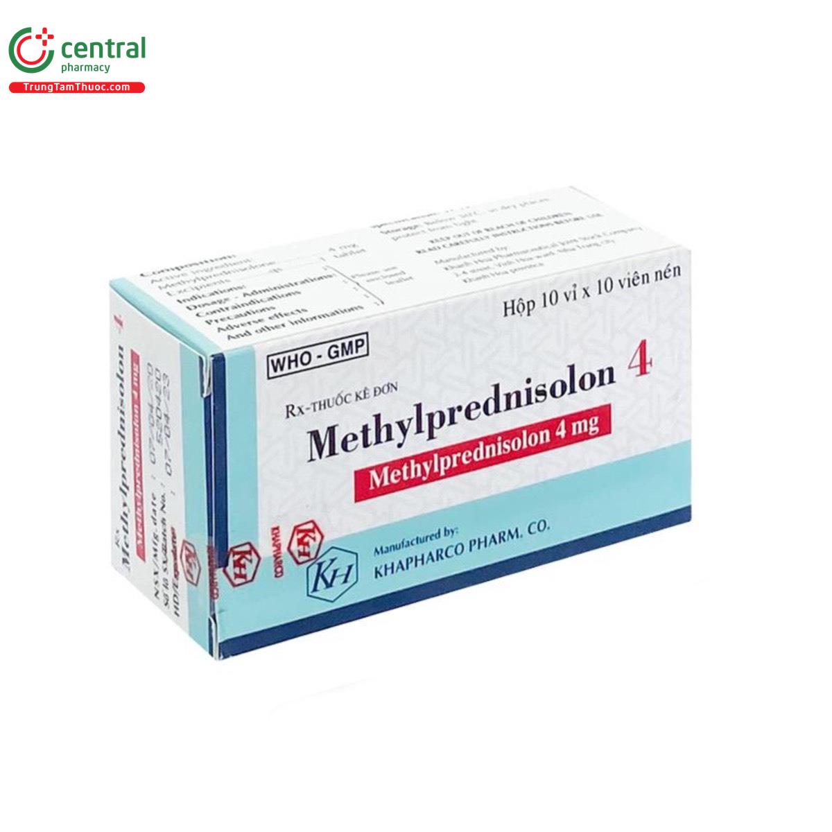 methylprednisolon 4mg kharphaco 5 I3777