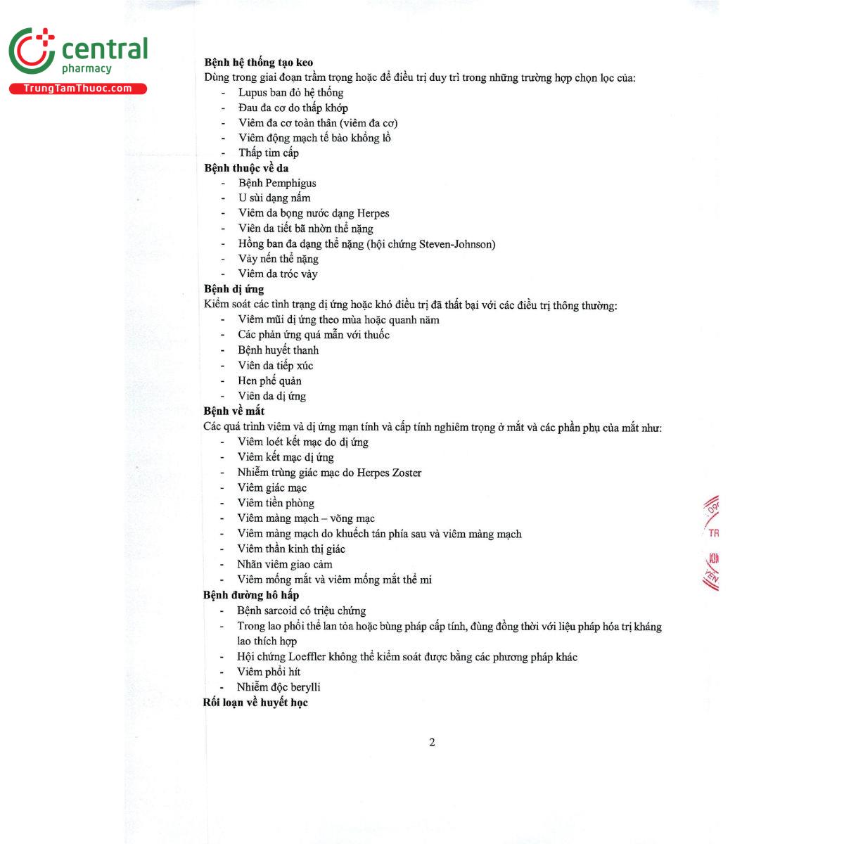 methylprednisolone 4mg kingphar 5 F2018