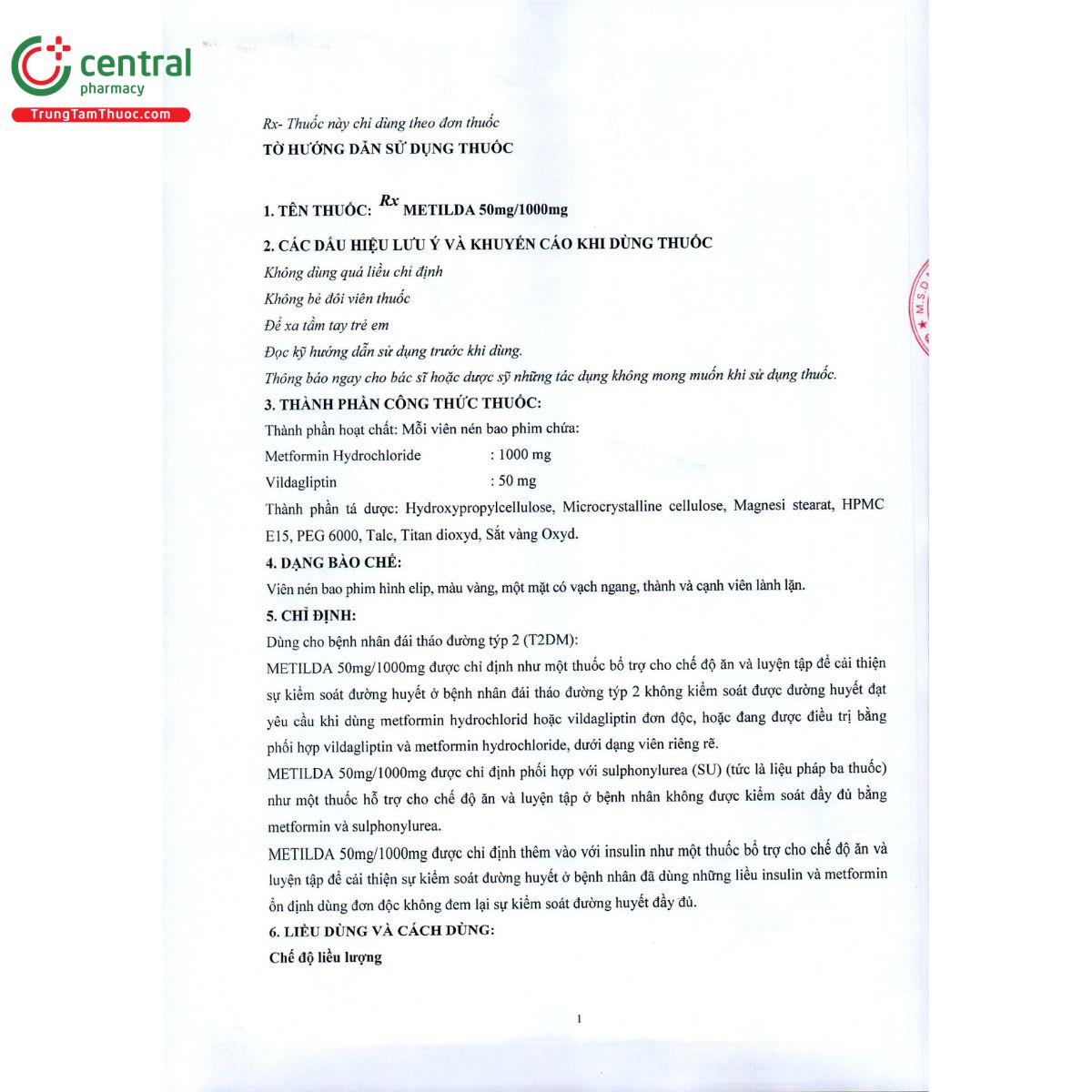 metilda 50mg 1000mg 3 O6801