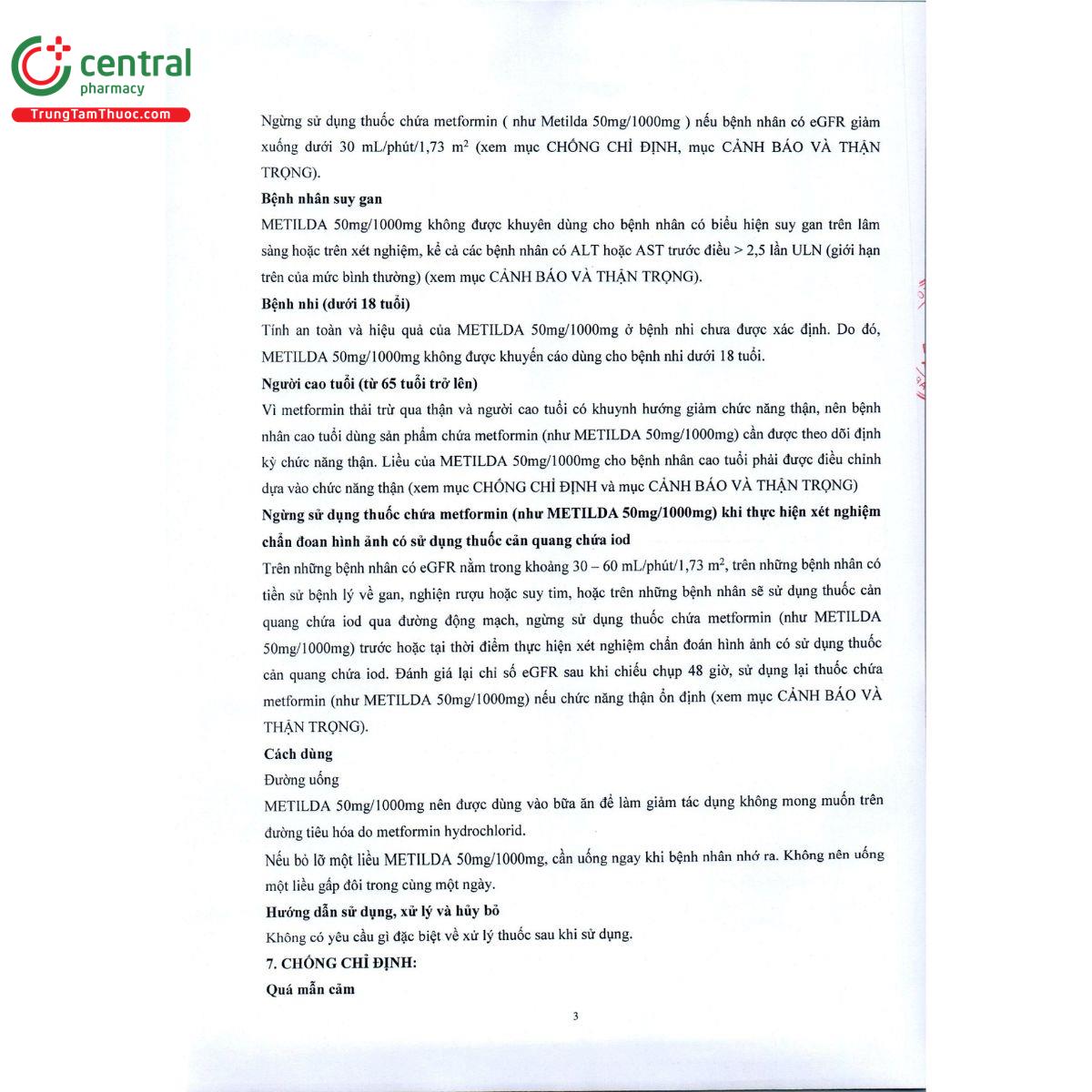 metilda 50mg 1000mg 5 A0221