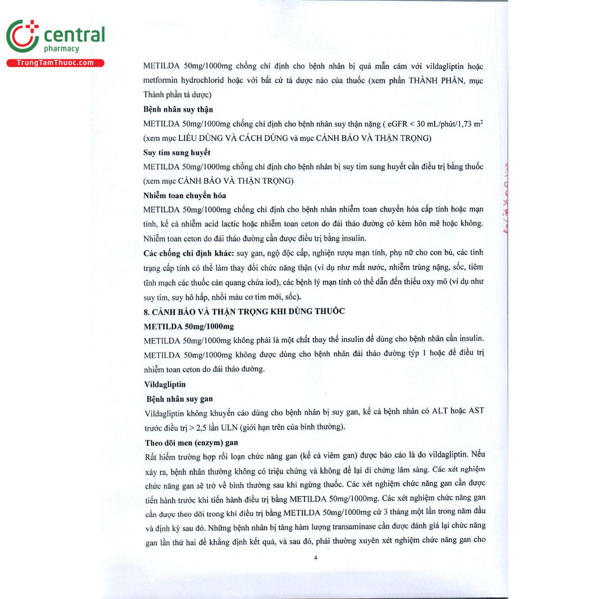 metilda 50mg 1000mg 6 D1210
