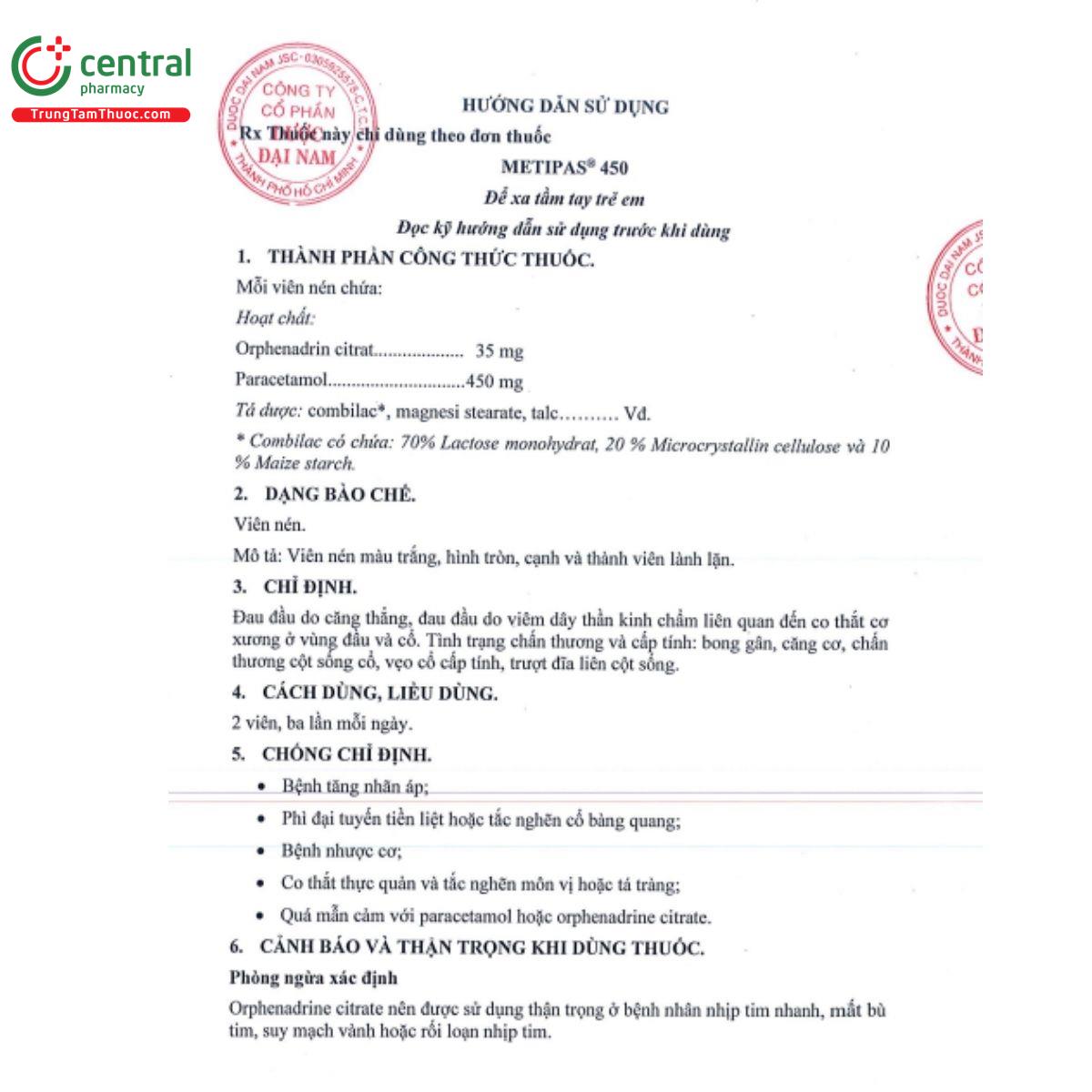 metipas 450 5 T7684 metipas 450 5 T7684