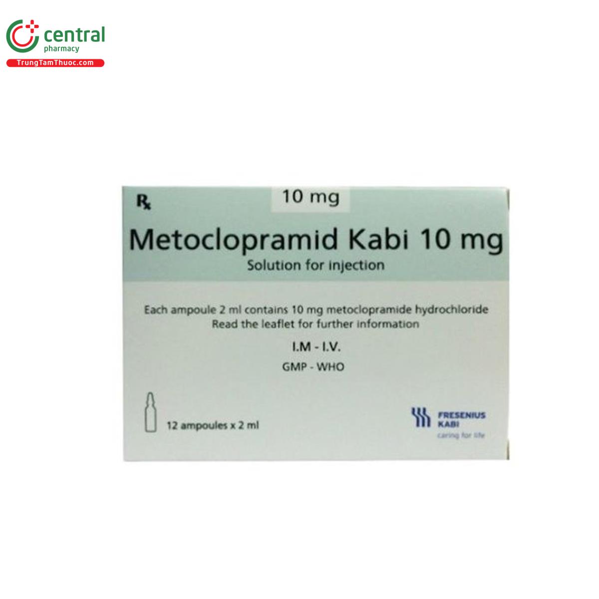 metoclopramid kabi 10mg 4 N5874