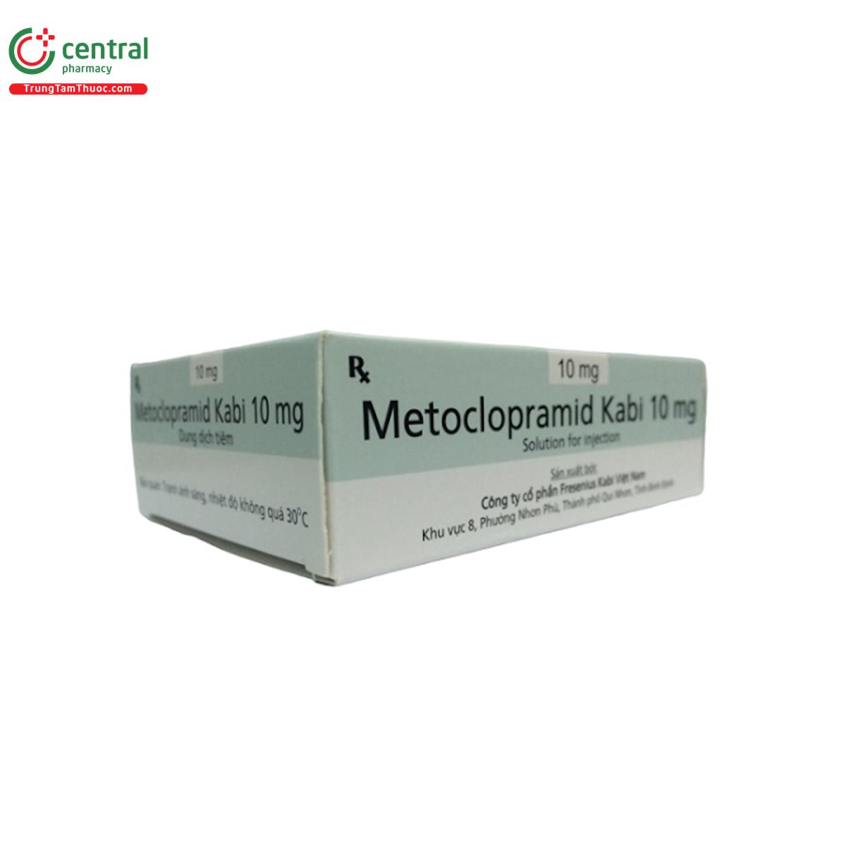 metoclopramid kabi 10mg 5 E1255