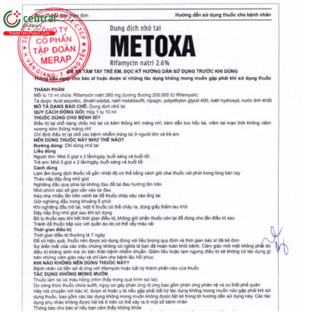 metoxa 26 6 T8538