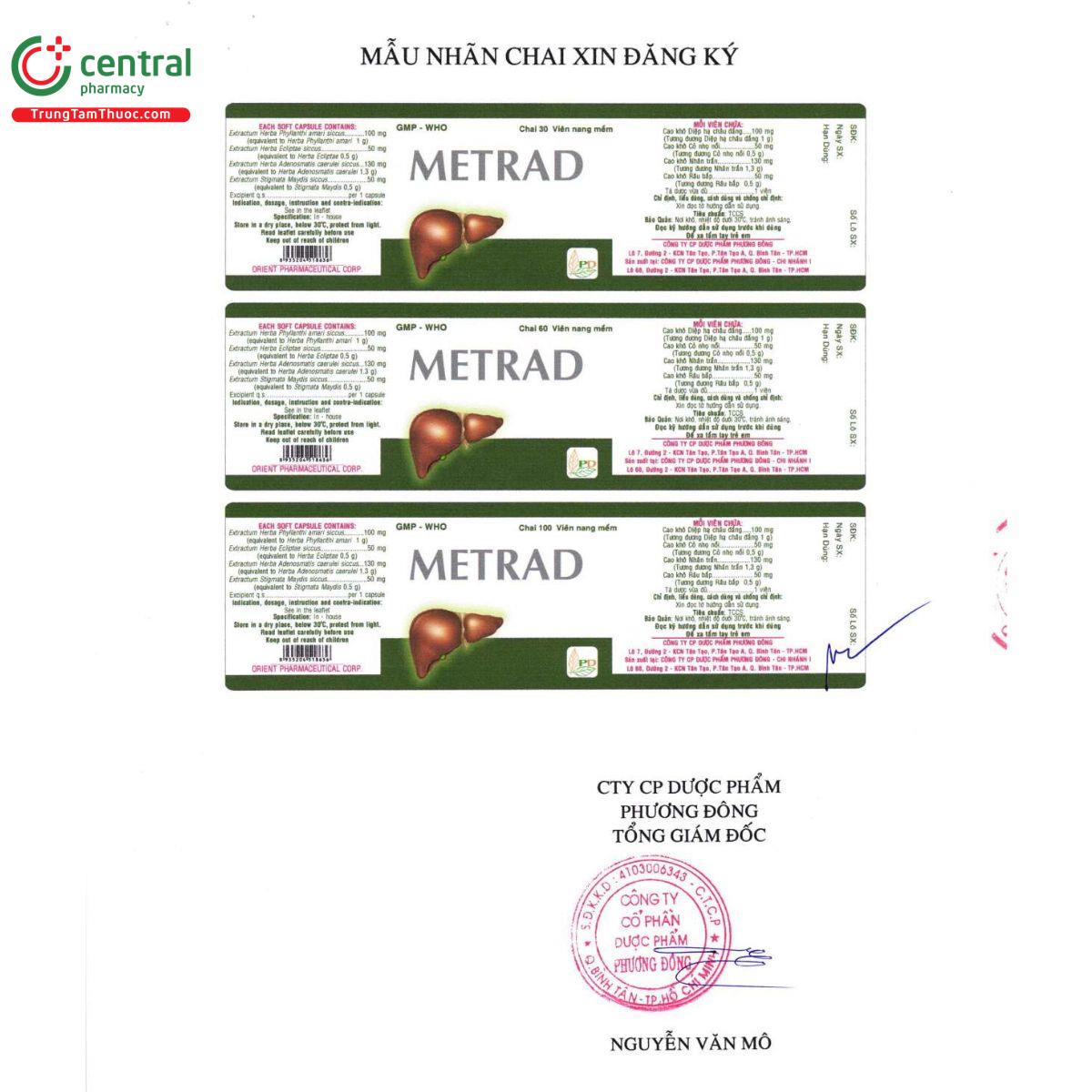 metrad 3 O5870 metrad 3 O5870