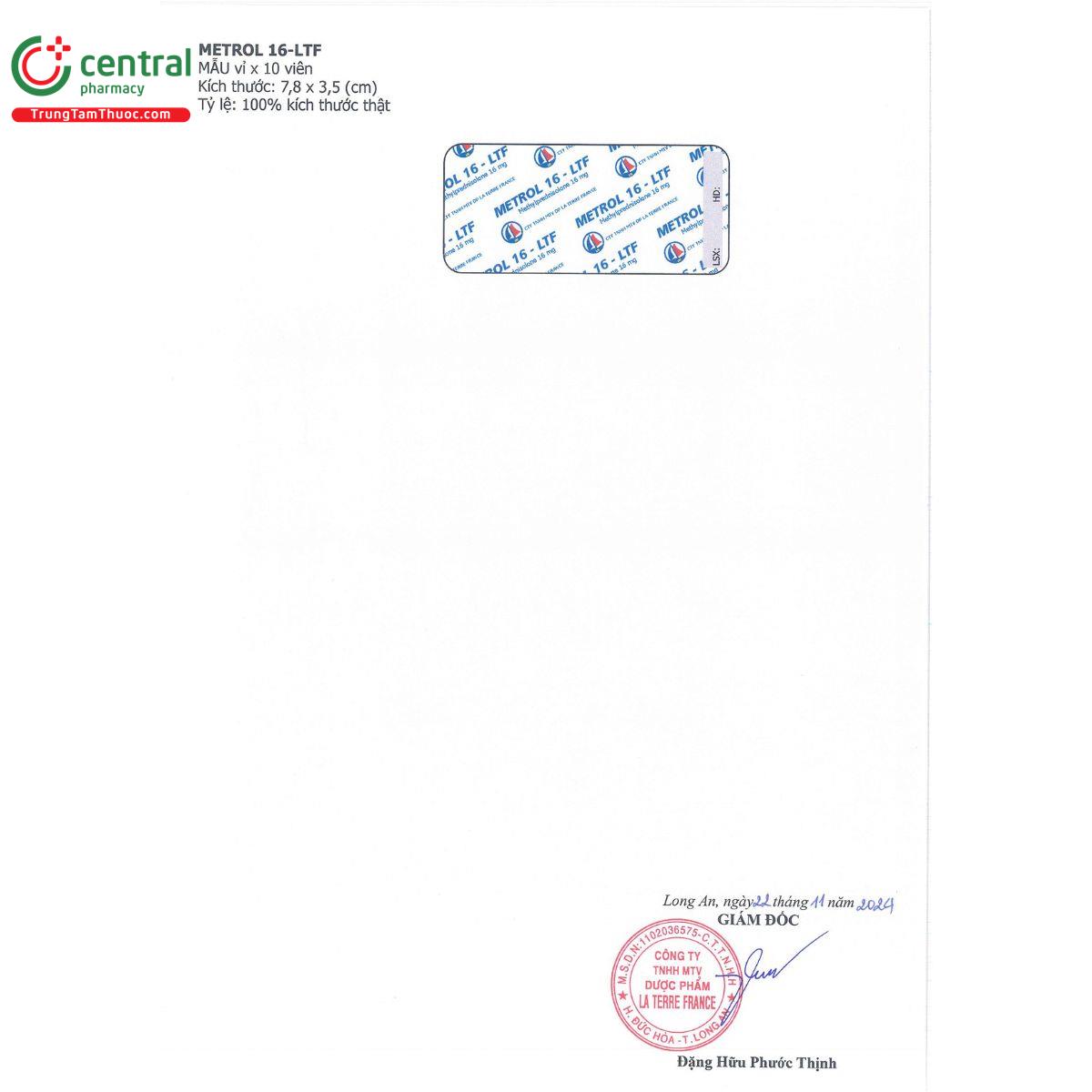 metrol 16 ltf 3 K4170