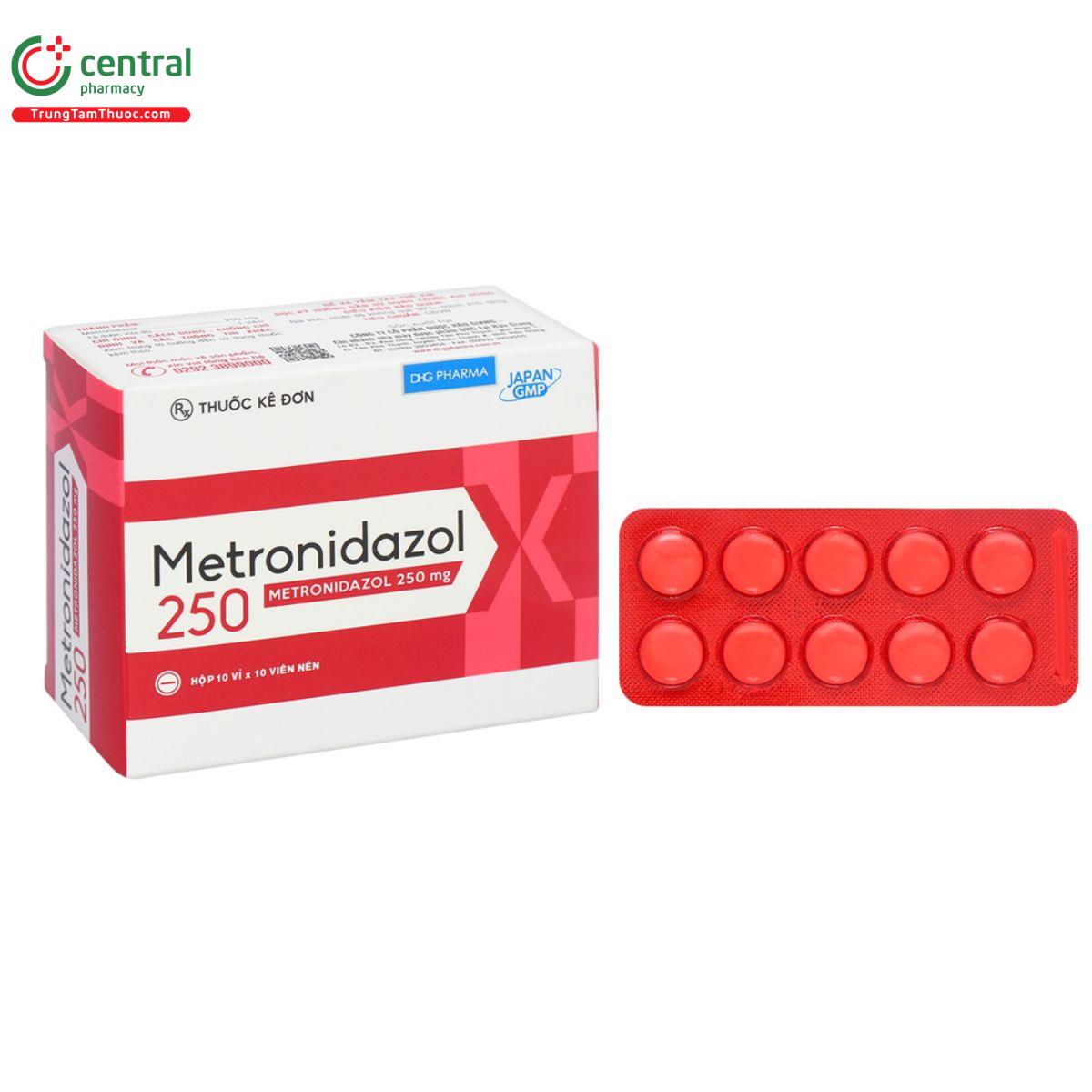 metronidazol 250 mg dhg 1 A0352