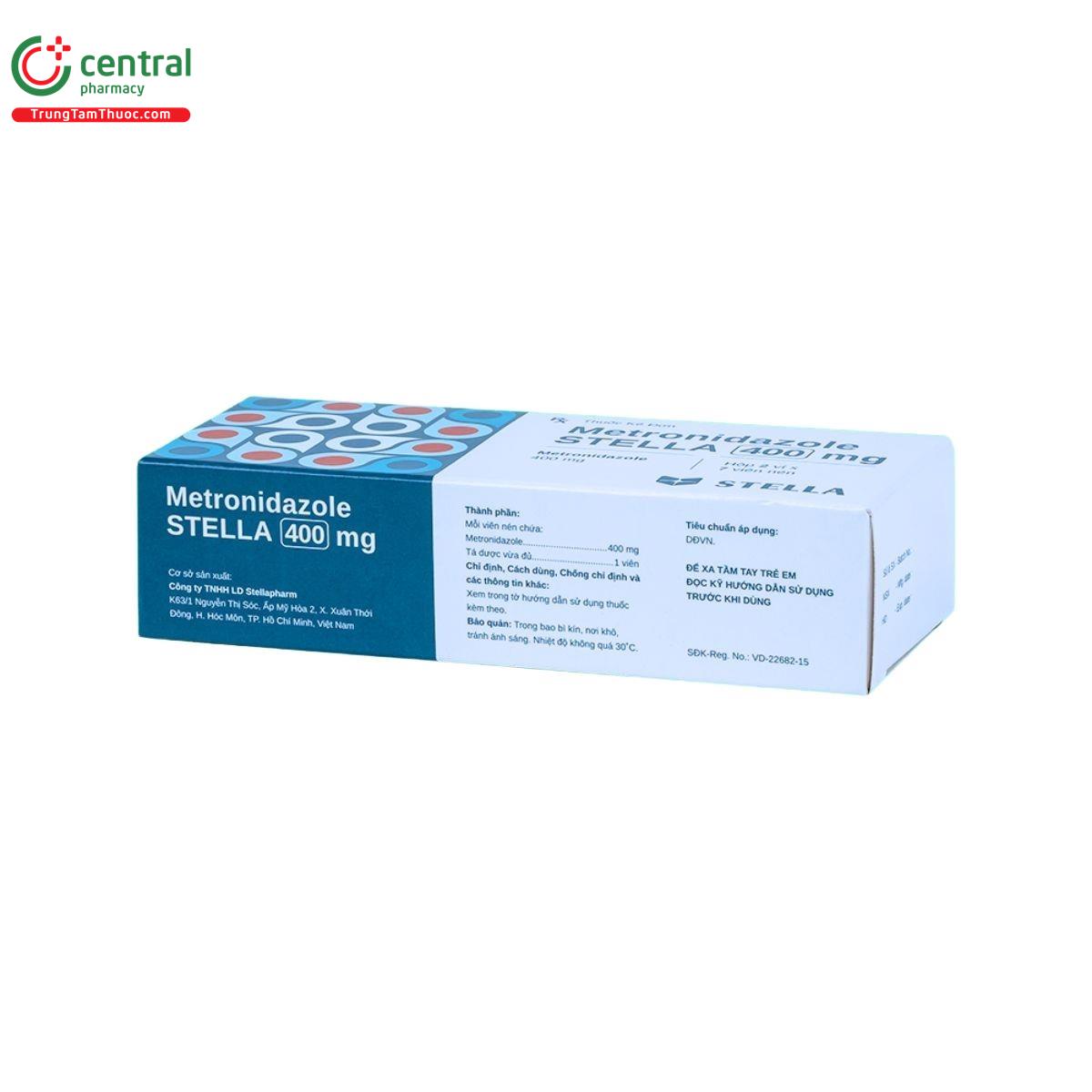 metronidazole stella 400 mg 3 D1838